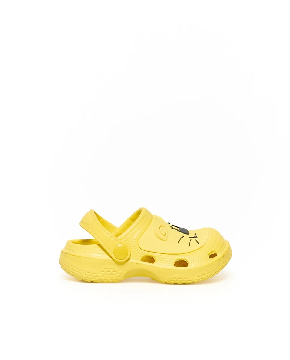 Тигровый сабо Sfera, желтый 
Тигровый сабо Sfera, желтый