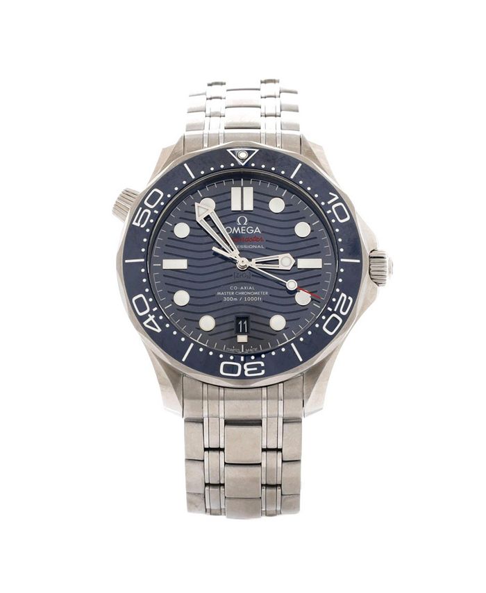 Часы Seamaster Professional Diver 300M Co-Axial Chronometer Automatic из нержавеющей стали и керамики 42 мм Pre-Owned Omega, синий
Часы Seamaster Professional Diver 300M Co-Axial Chronometer Automatic из нержавеющей стали и керамики 42 мм Pre-Owned Omega, синий