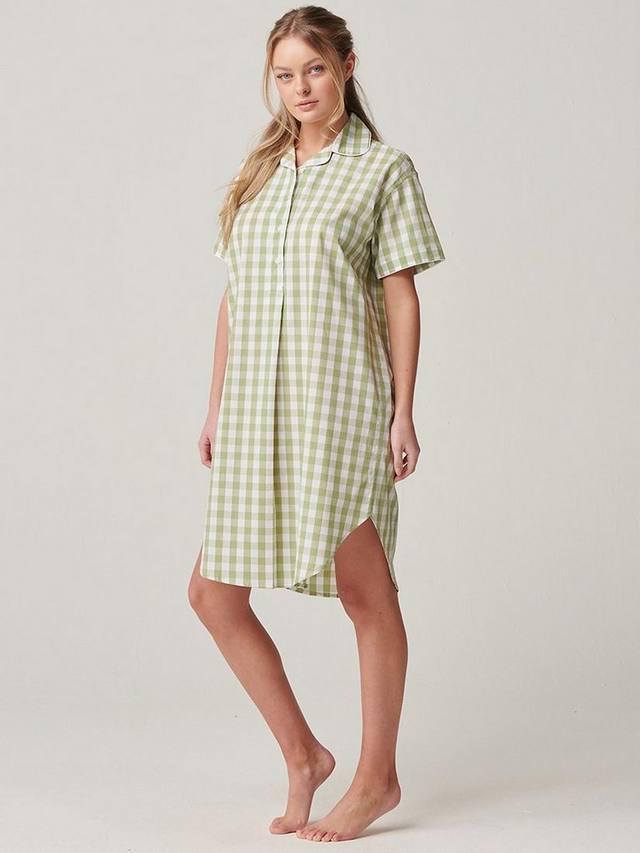 Хлопковая ночная сорочка crisp cotton British Boxers, Field Green
Хлопковая ночная сорочка crisp cotton British Boxers, Field Green