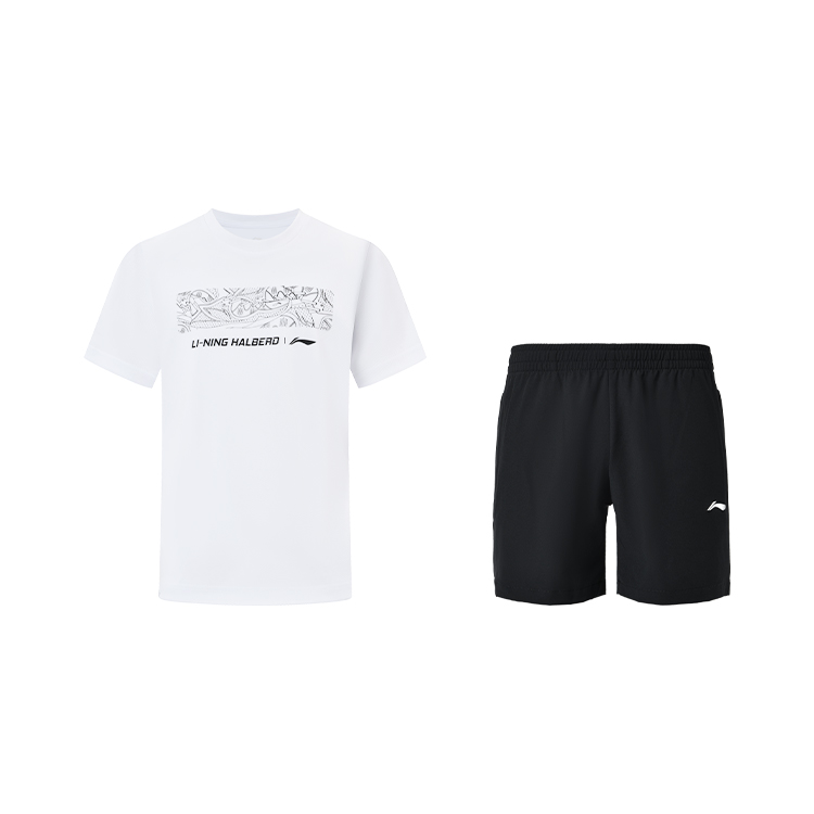 LINING Спортивная одежда для бадминтона унисекс белый черный
LINING Спортивная одежда для бадминтона унисекс белый черный