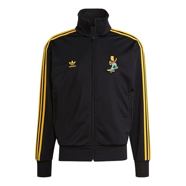Куртка Men's adidas originals x The Simpsons Sports Stand Collar Logo Jacket Black, черный 
Куртка Men's adidas originals x The Simpsons Sports Stand Collar Logo Jacket Black, черный