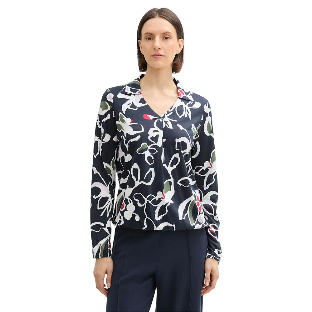 Блуза Tom Tailor 1044142 Alloverprint, синий
Блуза Tom Tailor 1044142 Alloverprint, синий