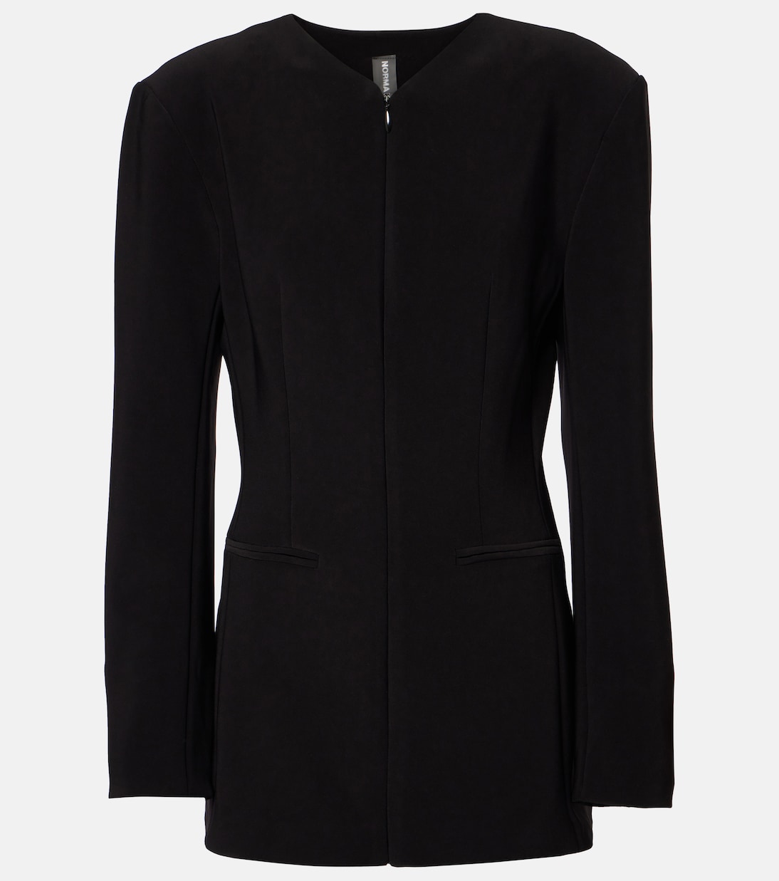 Мини-платье из крепа Norma Kamali, черный
Мини-платье из крепа Norma Kamali, черный