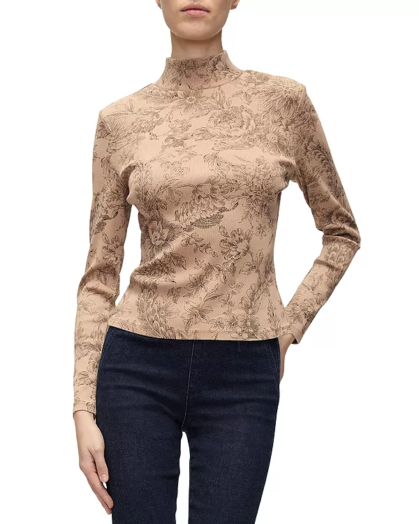 Топ с высоким воротником Nate Veronica Beard, бежевый
Топ с высоким воротником Nate Veronica Beard, бежевый