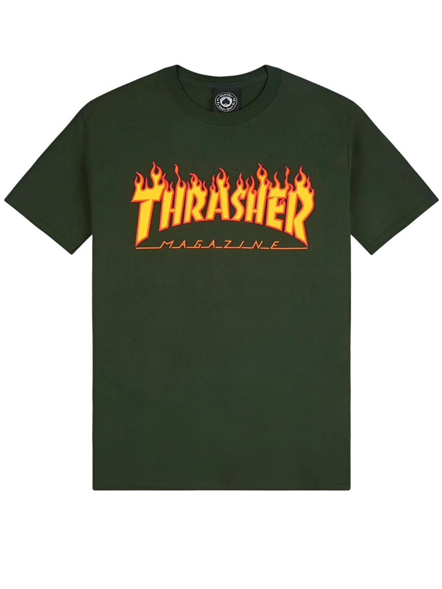 Рубашка THRASHER FLAME, зеленый
Рубашка THRASHER FLAME, зеленый