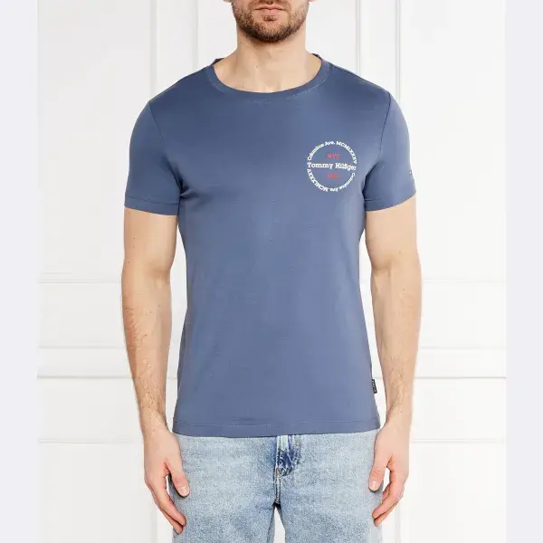 Облегающая футболка Tommy Hilfiger, синий
Облегающая футболка Tommy Hilfiger, синий