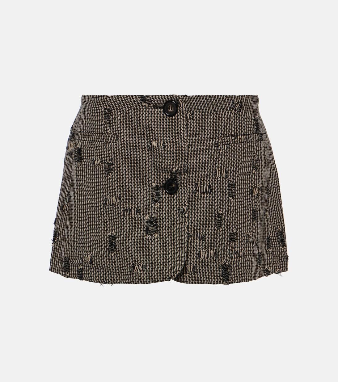 Мини-юбка в клетку с потертостями Acne Studios, мультиколор, Серый, Мини-юбка в клетку с потертостями Acne Studios, мультиколор
Мини-юбка в клетку с потертостями Acne Studios, мультиколор, Серый, Мини-юбка в клетку с потертостями Acne Studios, мультиколор