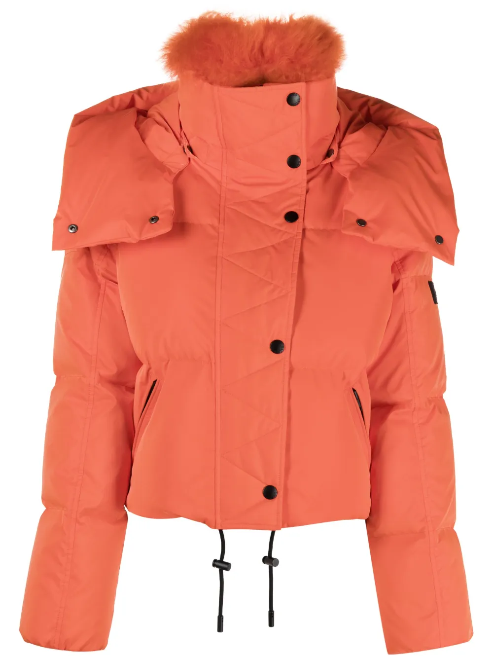 Укороченный пуховик с капюшоном YVES SALOMON, оранжевый
Укороченный пуховик с капюшоном YVES SALOMON, оранжевый