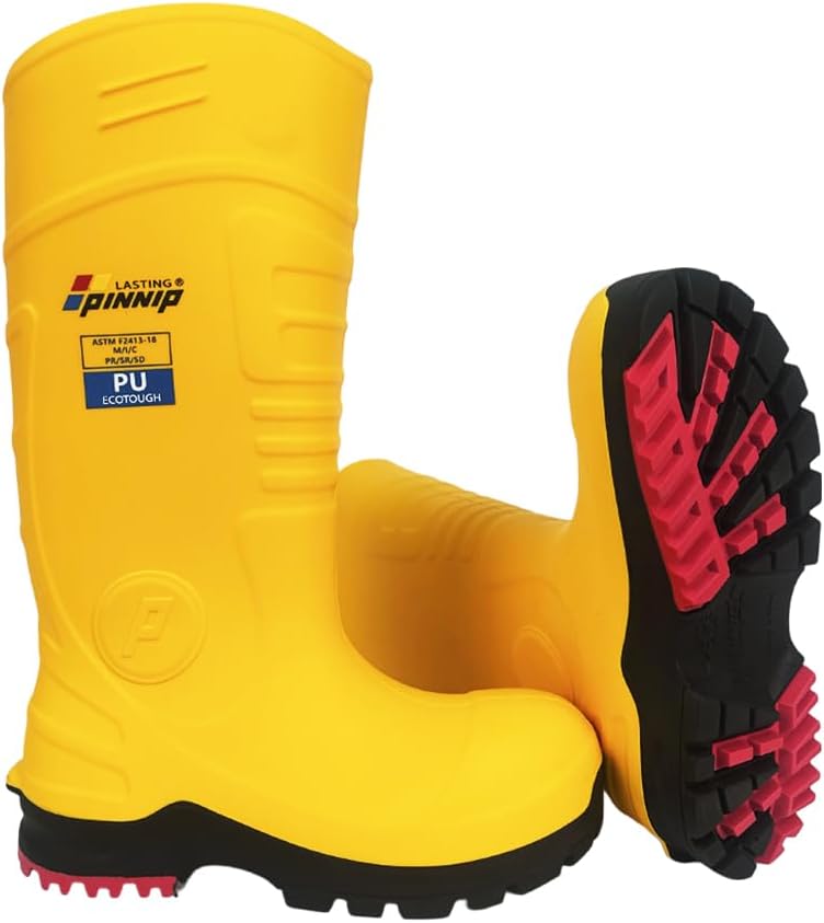 Рабочие ботинки из полиуретановой резины со стальным носком - водонепроницаемые P Ocio Pinnip, желтый
Рабочие ботинки из полиуретановой резины со стальным носком - водонепроницаемые P Ocio Pinnip, желтый