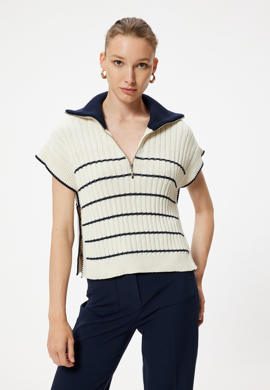 Рубашка поло Koton, темно-синий
Рубашка поло Koton, темно-синий