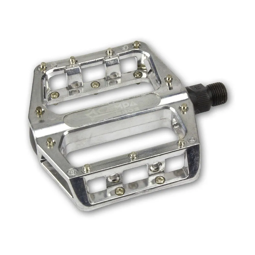 Педали Campa Bros Kombat VII, серебряный
Педали Campa Bros Kombat VII, серебряный