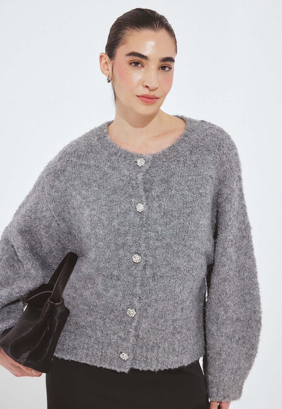 Кардиган NA-KD Cardigan, Grey
Кардиган NA-KD Cardigan, Grey