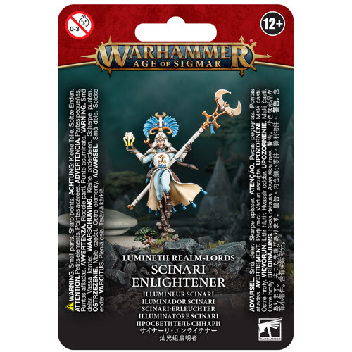 Миниатюра Games Workshop Warhammer Age of Sigmar: Lumineth Realm-Lords - Scinari Enlightener
Миниатюра Games Workshop Warhammer Age of Sigmar: Lumineth Realm-Lords - Scinari Enlightener