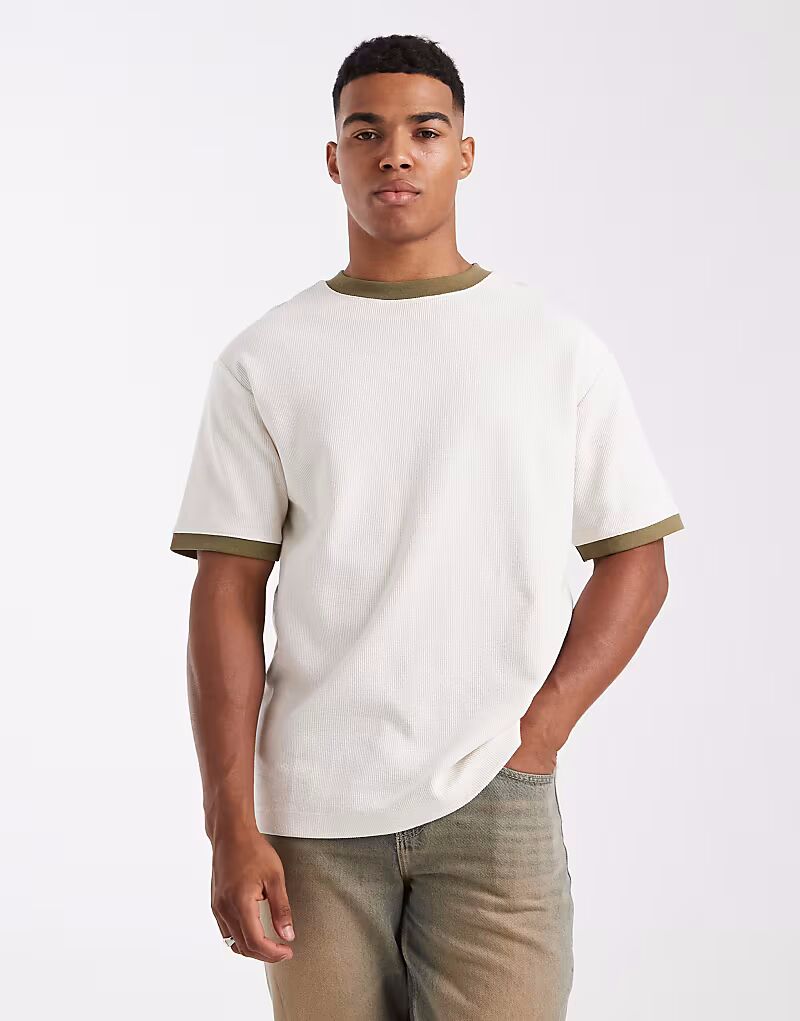 Плотная свободная футболка кремовой текстуры Asos Design, Бежевый, Плотная свободная футболка кремовой текстуры Asos Design
Плотная свободная футболка кремовой текстуры Asos Design, Бежевый, Плотная свободная футболка кремовой текстуры Asos Design