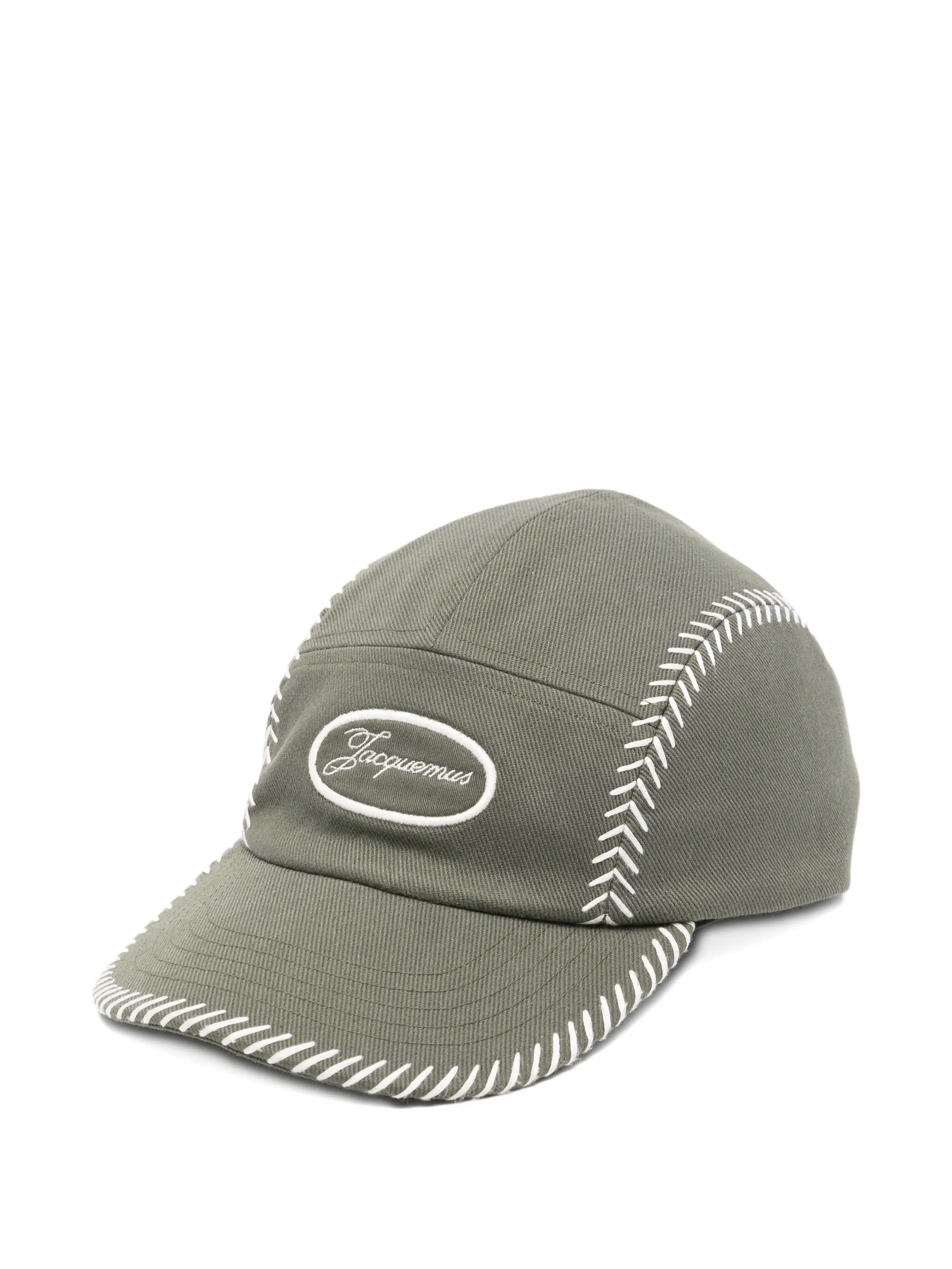 Вышитая строчкой шляпа Jacquemus, зеленый
Вышитая строчкой шляпа Jacquemus, зеленый