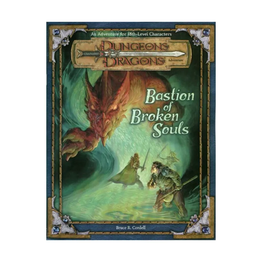Модуль Bastion of Broken Souls, Dungeons & Dragons (3rd Edition) (d20) - Modules & Adventures 
Модуль Bastion of Broken Souls, Dungeons & Dragons (3rd Edition) (d20) - Modules & Adventures
