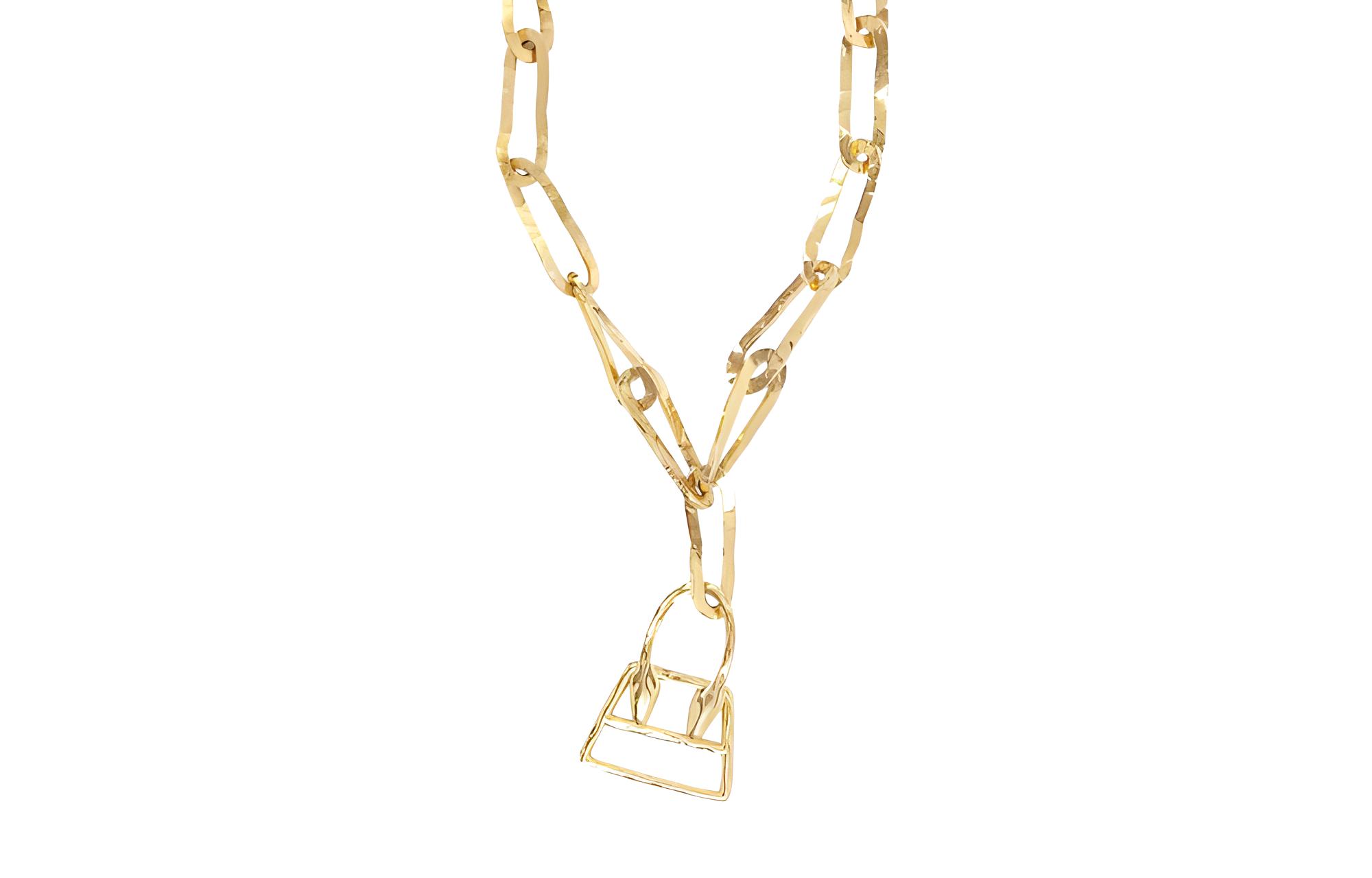 Jacquemus Унисекс золотое ожерелье
Jacquemus Унисекс золотое ожерелье