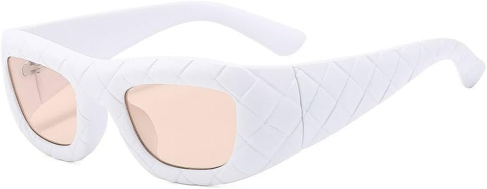 Винтажные солнцезащитные очки большого размера для мужчин, модная полосатая оправа, хип-хоп, солнцезащитные очки для женщин, уникальные панк-очки, очки для активного отдыха HYYZZC, White Tea
Винтажные солнцезащитные очки большого размера для мужчин, модная полосатая оправа, хип-хоп, солнцезащитные очки для женщин, уникальные панк-очки, очки для активного отдыха HYYZZC, White Tea