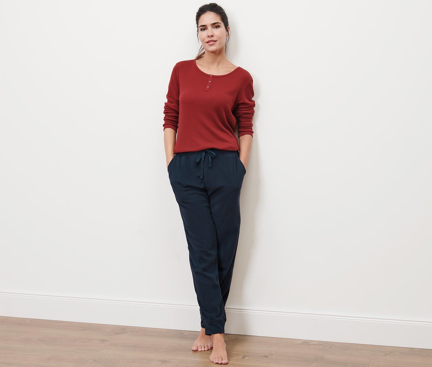 Брюки для отдыха Tchibo, темно-синий 
Брюки для отдыха Tchibo, темно-синий