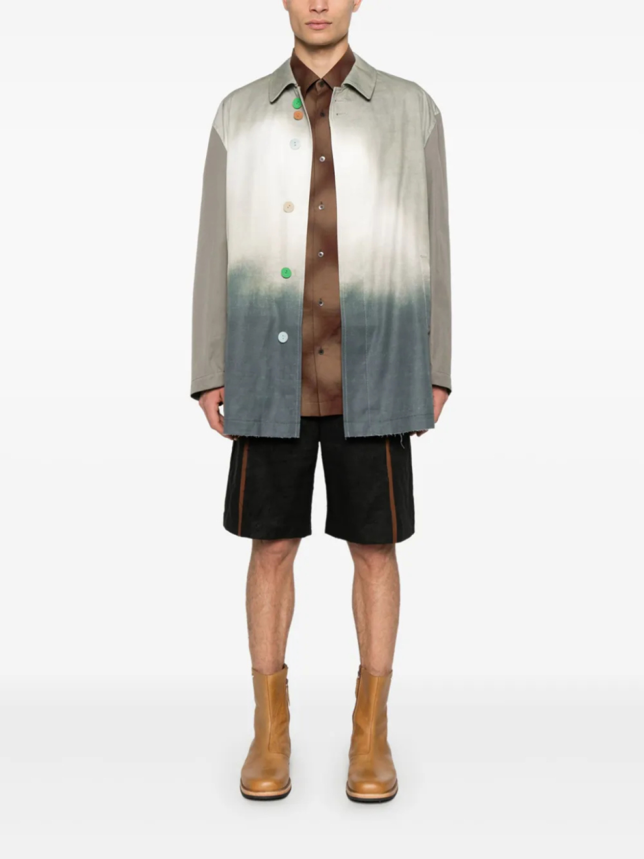 Хлопковое пальто Undercover x Robert Bosisio, серый
Хлопковое пальто Undercover x Robert Bosisio, серый