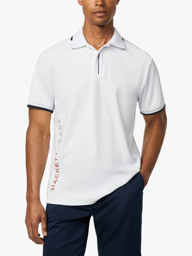 Классическая хлопковая поло с короткими рукавами Hackett London, Optic White
Классическая хлопковая поло с короткими рукавами Hackett London, Optic White