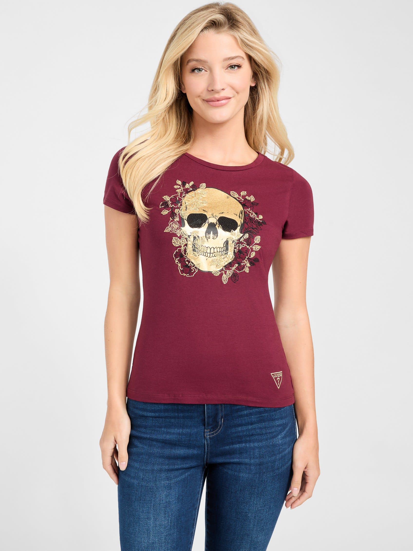Футболка Eco Phina с круглым вырезом Guess Factory, цвет mystic wine
Футболка Eco Phina с круглым вырезом Guess Factory, цвет mystic wine