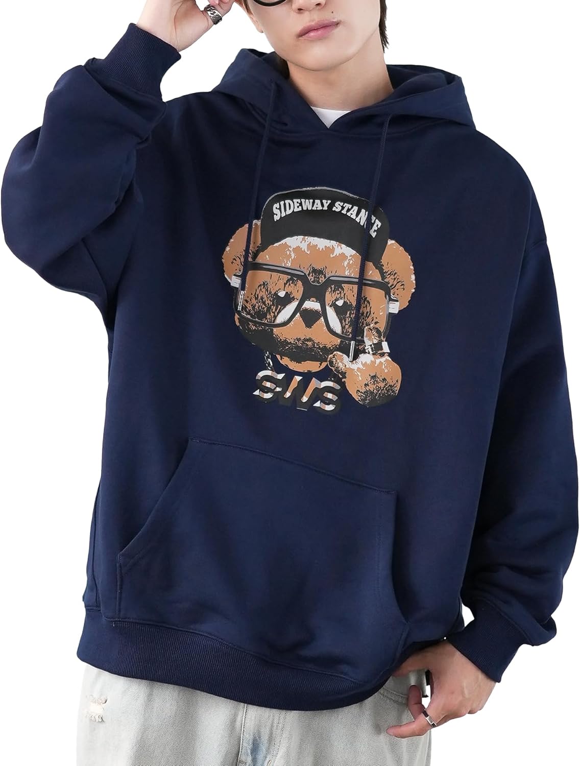 Толстовка с капюшоном IMPROVE SIDEWAYSTANCE, мужская толстовка с флисовой подкладкой Cheese Bear Improves, темно-синий
Толстовка с капюшоном IMPROVE SIDEWAYSTANCE, мужская толстовка с флисовой подкладкой Cheese Bear Improves, темно-синий