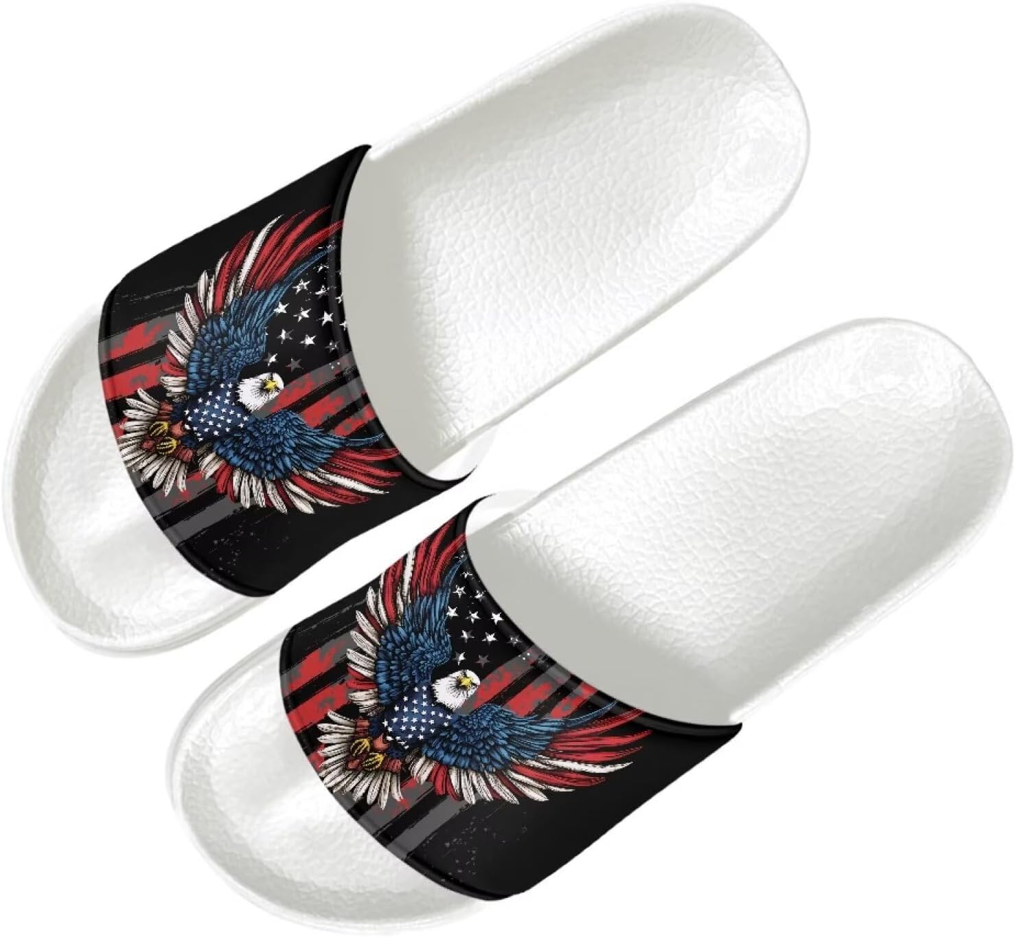 Летние тапочки Quxjehoe для мужчин, нескользящие, для ванной и душа, домашние, для улицы, сада и пляжа, размеры US 6-13.5, Eagle
Летние тапочки Quxjehoe для мужчин, нескользящие, для ванной и душа, домашние, для улицы, сада и пляжа, размеры US 6-13.5, Eagle