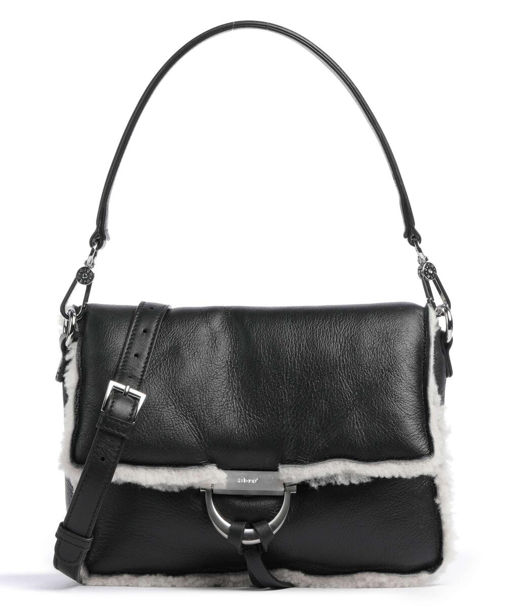 Двусторонняя сумка на плечо Temi из овчины из мягкой яловой кожи Abro, черный
Двусторонняя сумка на плечо Temi из овчины из мягкой яловой кожи Abro, черный