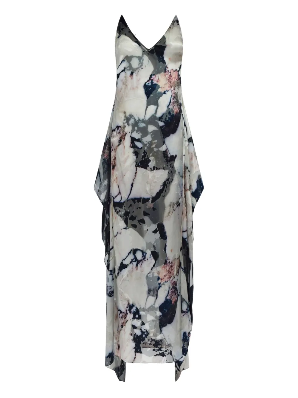 Платье макси с оборками и принтом Roberto Cavalli, белый
Платье макси с оборками и принтом Roberto Cavalli, белый