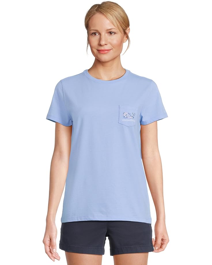Футболка Vineyard Vines Thalia Floral Dynamic Whale Fill Short Sleeve Pocket Tee, цвет Serenity Blue
Футболка Vineyard Vines Thalia Floral Dynamic Whale Fill Short Sleeve Pocket Tee, цвет Serenity Blue