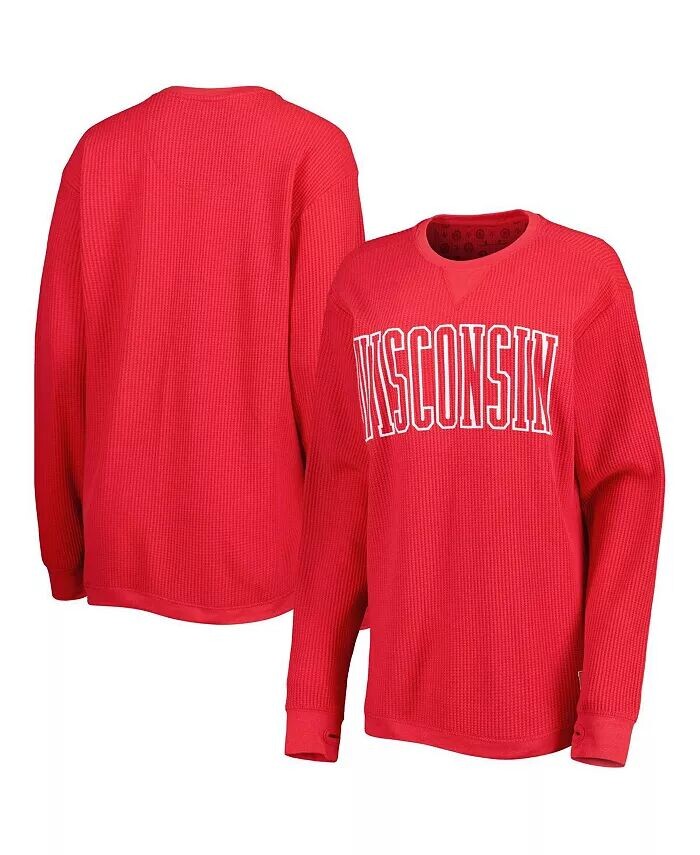 Женская красная футболка Wisconsin Badgers Surf Plus Size Southlawn вафельной вязки с длинными рукавами и термобельем из трех смесей Pressbox
Женская красная футболка Wisconsin Badgers Surf Plus Size Southlawn вафельной вязки с длинными рукавами и термобельем из трех смесей Pressbox