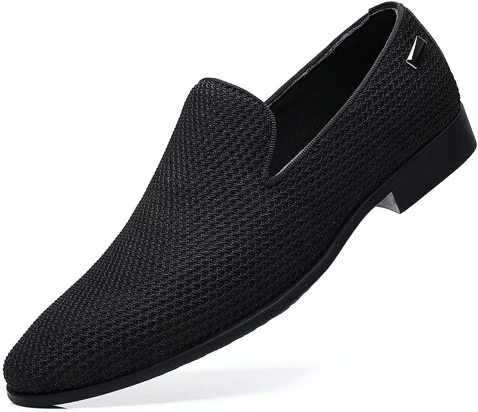 Мужские сетчатые слипоны Santimon, повседневные кроссовки для прогулок, деловые легкие дышащие удобные туфли, черный
Мужские сетчатые слипоны Santimon, повседневные кроссовки для прогулок, деловые легкие дышащие удобные туфли, черный