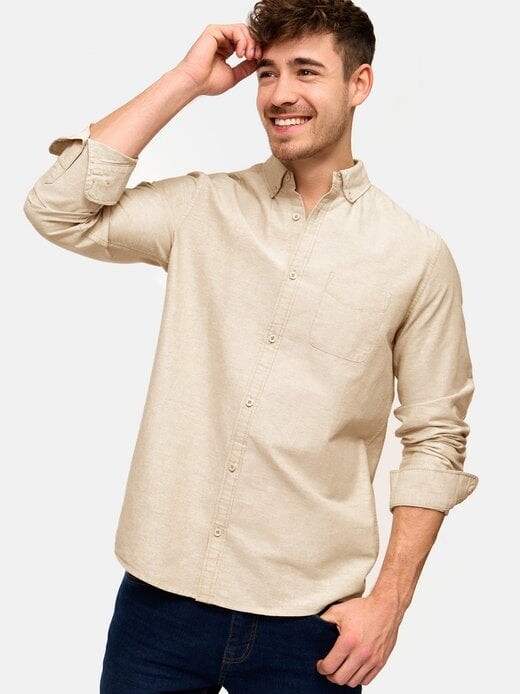 Рубашка с длинным рукавом-кепнер Indicode, бежевый
Рубашка с длинным рукавом-кепнер Indicode, бежевый