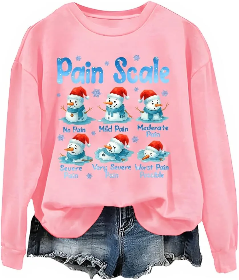 Рождественский свитшот для медсестры с шкалой боли NACJOM
Рождественский свитшот для медсестры с шкалой боли NACJOM