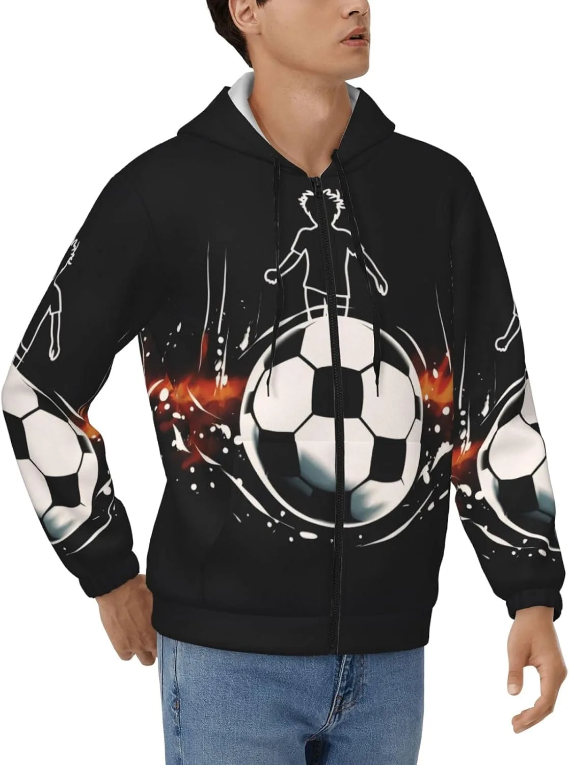 Мужская толстовка с капюшоном на молнии I Love Soccer, легкая FGDFEPOXKL
Мужская толстовка с капюшоном на молнии I Love Soccer, легкая FGDFEPOXKL
