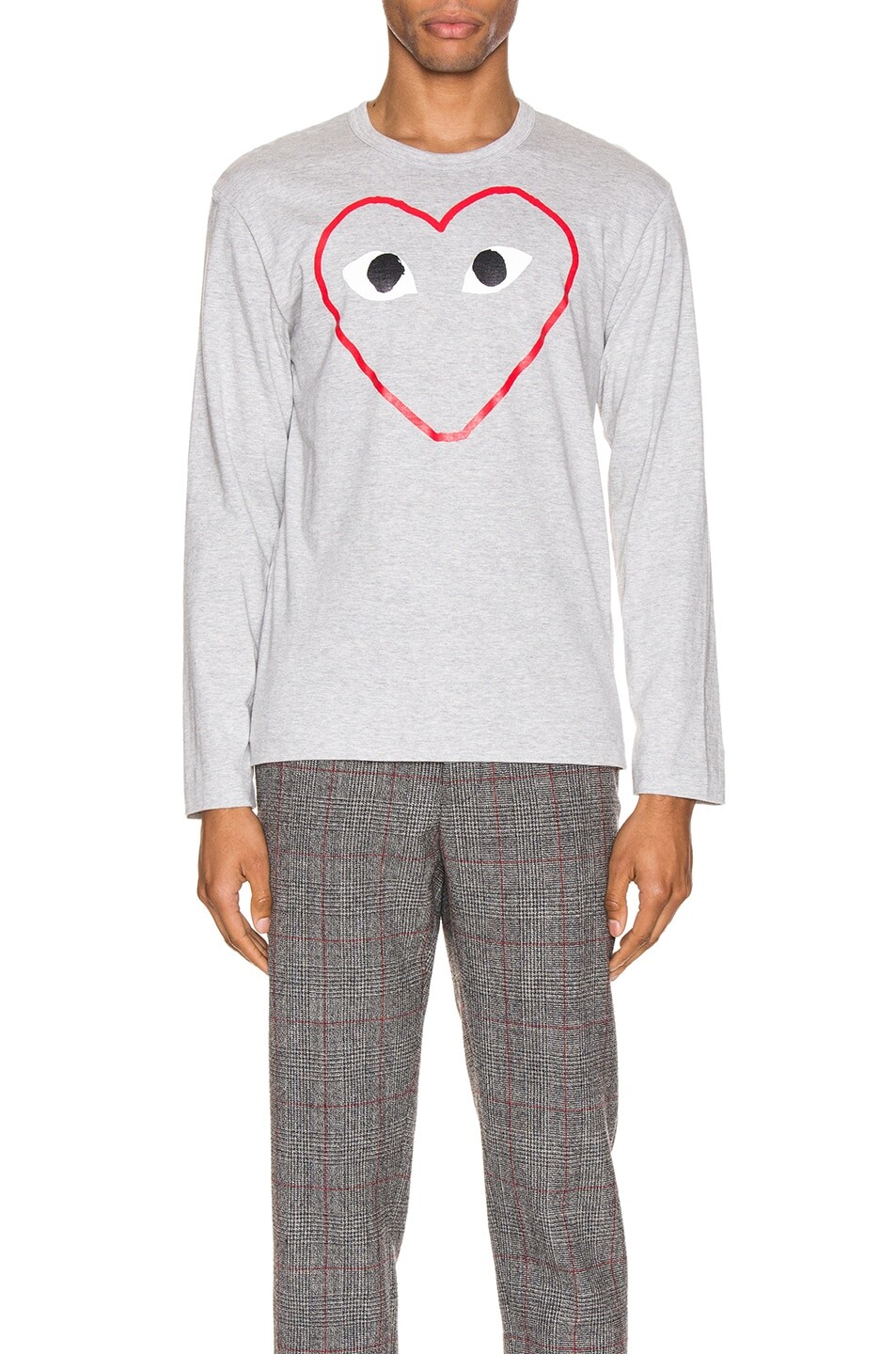 Футболка Comme des Garçons Heart Logo Long Sleeve, серый
Футболка Comme des Garçons Heart Logo Long Sleeve, серый