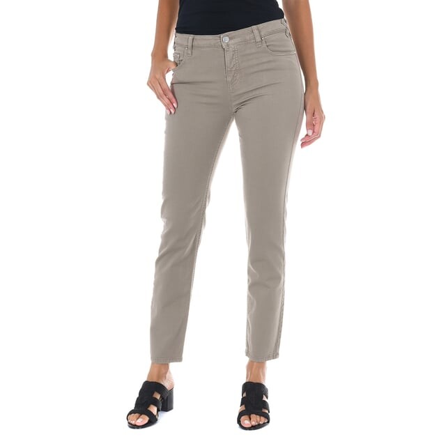 Брюки джинсовые длинные из эластичной ткани 10db50255 g239 женщина Met, коричневый
Брюки джинсовые длинные из эластичной ткани 10db50255 g239 женщина Met, коричневый