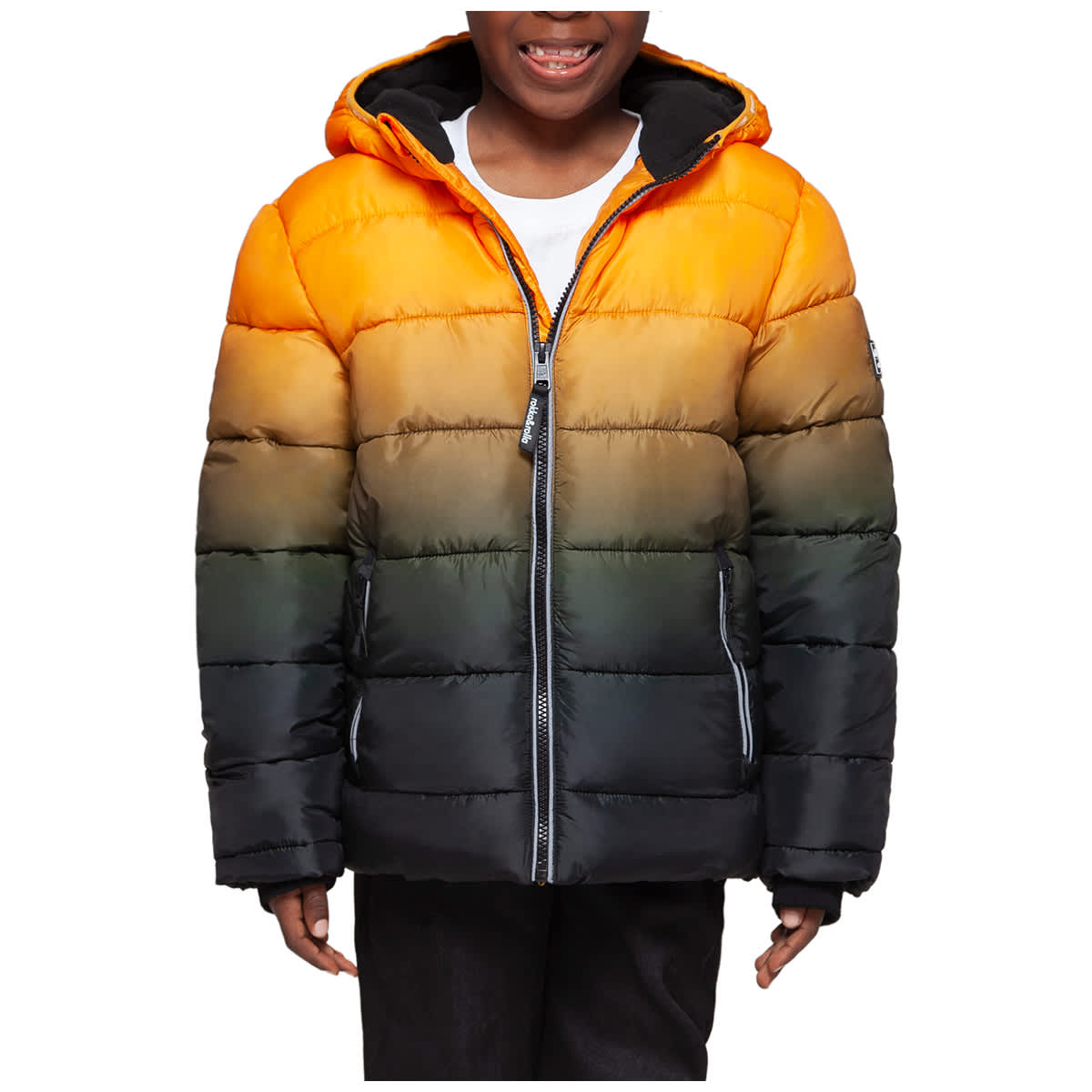 Детская теплая зимняя пуховая куртка-пуховик Rokka&Rolla, оранжевый
Детская теплая зимняя пуховая куртка-пуховик Rokka&Rolla, оранжевый