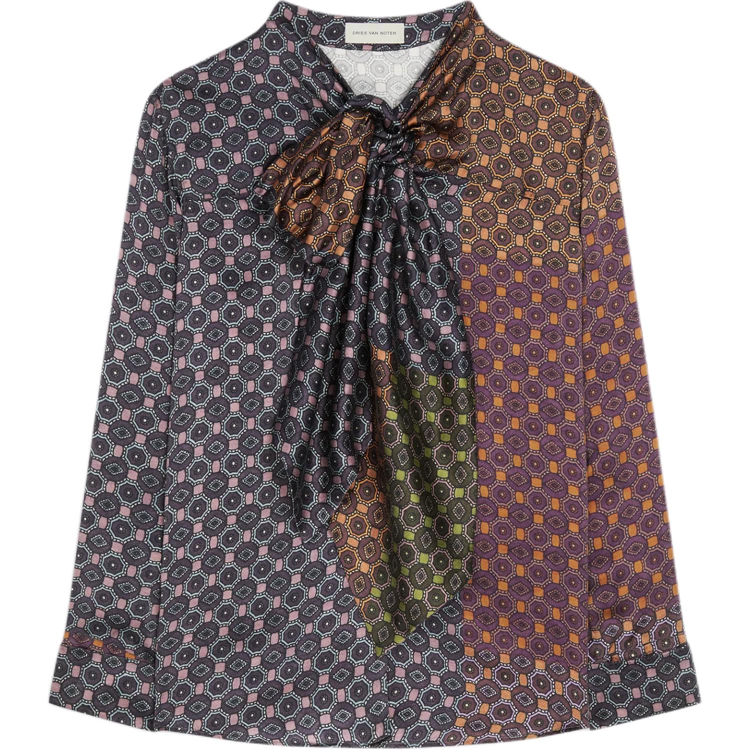 Женская разноцветная футболка DRIES VAN NOTEN, мультиколор
Женская разноцветная футболка DRIES VAN NOTEN, мультиколор