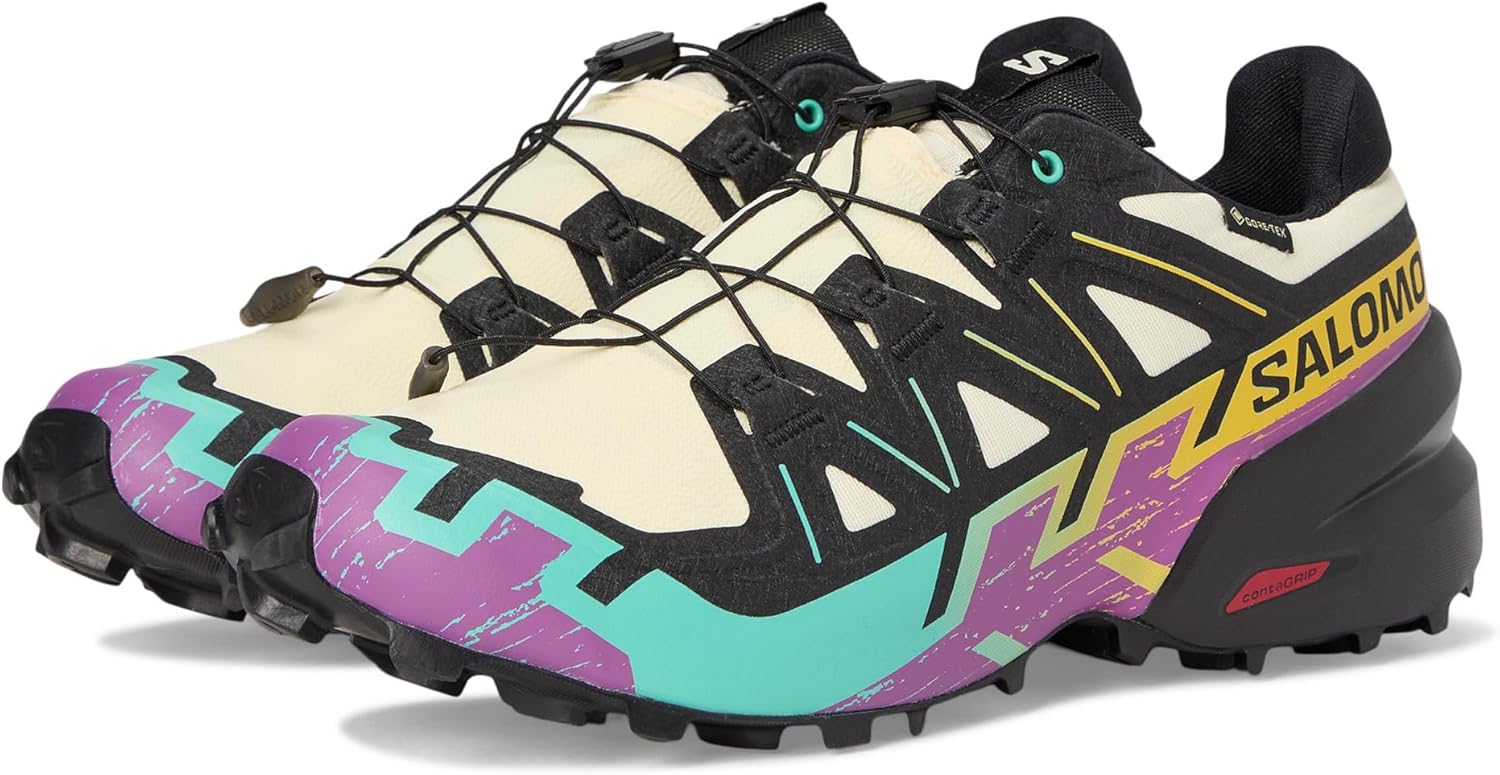 Salomon мужские кроссовки Speedcross 6, Transparent Yellow/Black/Waterfall
Salomon мужские кроссовки Speedcross 6, Transparent Yellow/Black/Waterfall