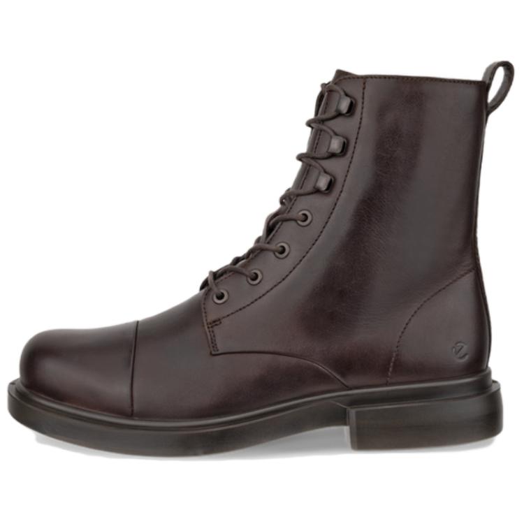 Короткие мужские ботинки Martin цвета мокко Ecco, Mocha 
Короткие мужские ботинки Martin цвета мокко Ecco, Mocha