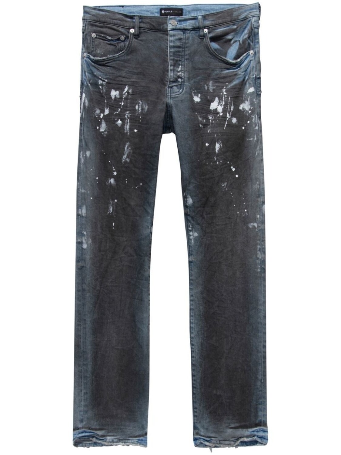 Purple Brand прямые джинсы с эффектом разбрызганной краски, серый
Purple Brand прямые джинсы с эффектом разбрызганной краски, серый