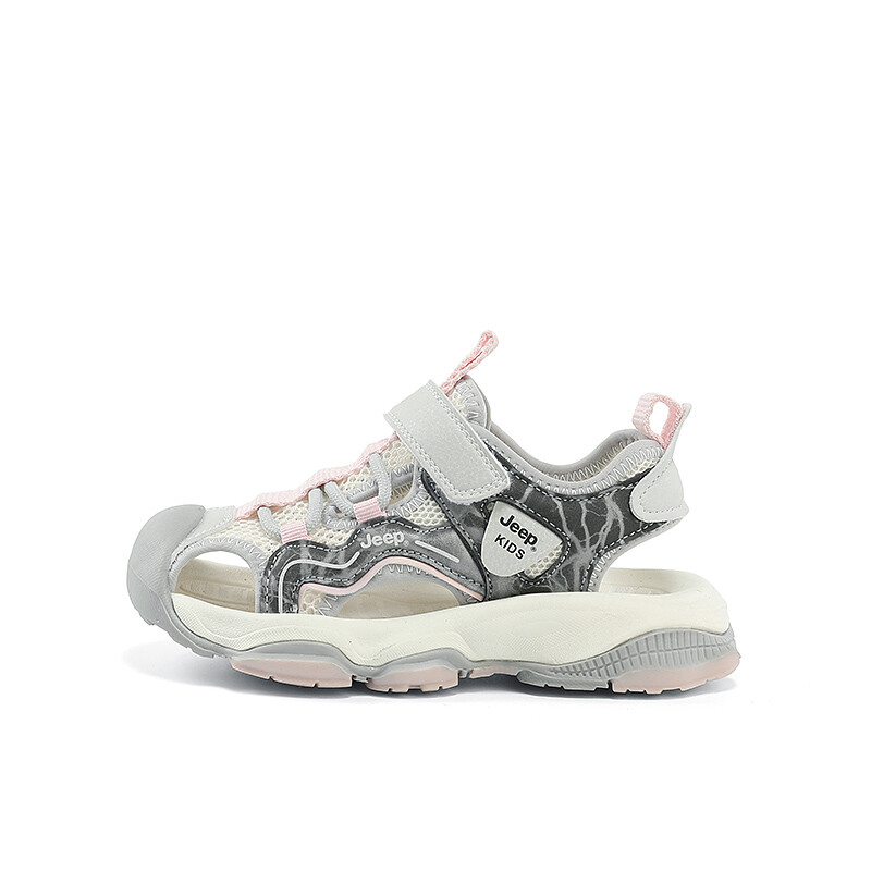 Детские сандалии детские розовые Jeep, серый/розовый 
Детские сандалии детские розовые Jeep, серый/розовый