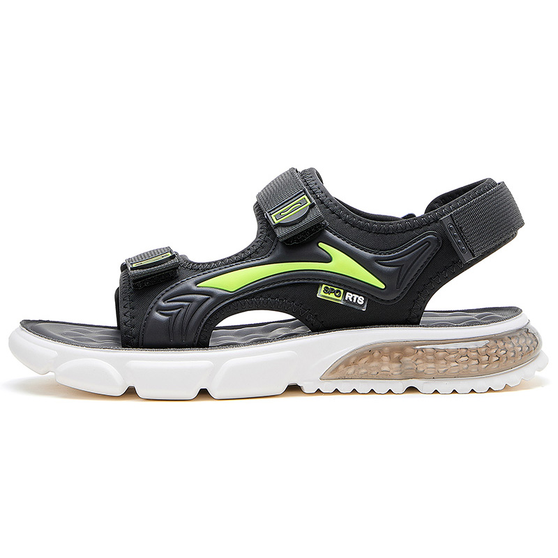 QIE Пляжные сандалии мужские черные - черно-зеленые, цвет Black Green
QIE Пляжные сандалии мужские черные - черно-зеленые, цвет Black Green