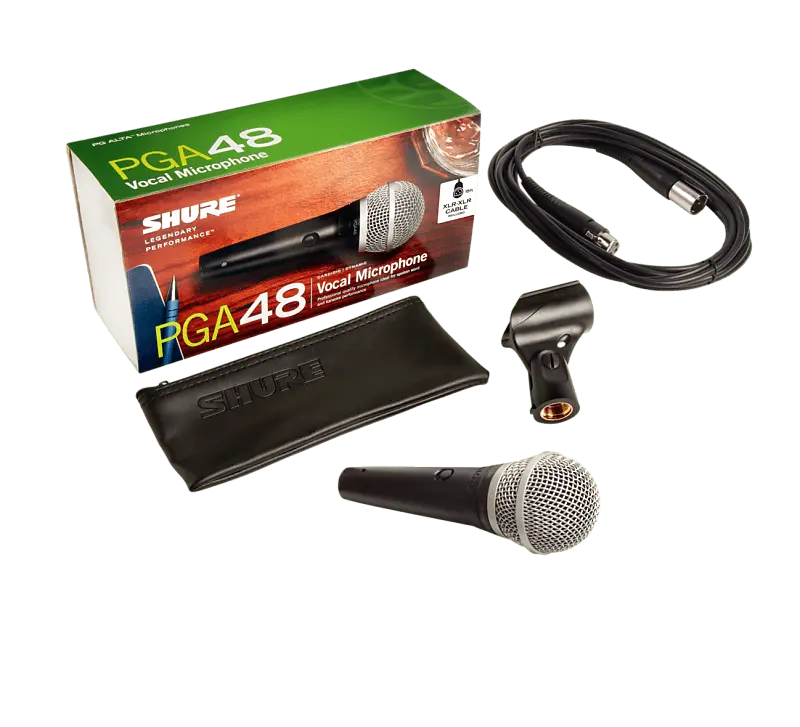 Динамический микрофон Shure PGA48-XLR
Динамический микрофон Shure PGA48-XLR