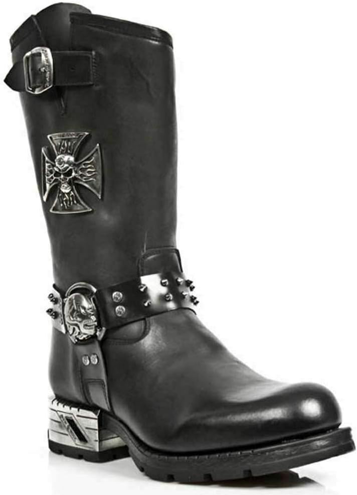 Мужские ботинки New Rock MR030-S1 Черные Вестерн 100% кожа Готические Платформенные Мотоботинки, черный
Мужские ботинки New Rock MR030-S1 Черные Вестерн 100% кожа Готические Платформенные Мотоботинки, черный