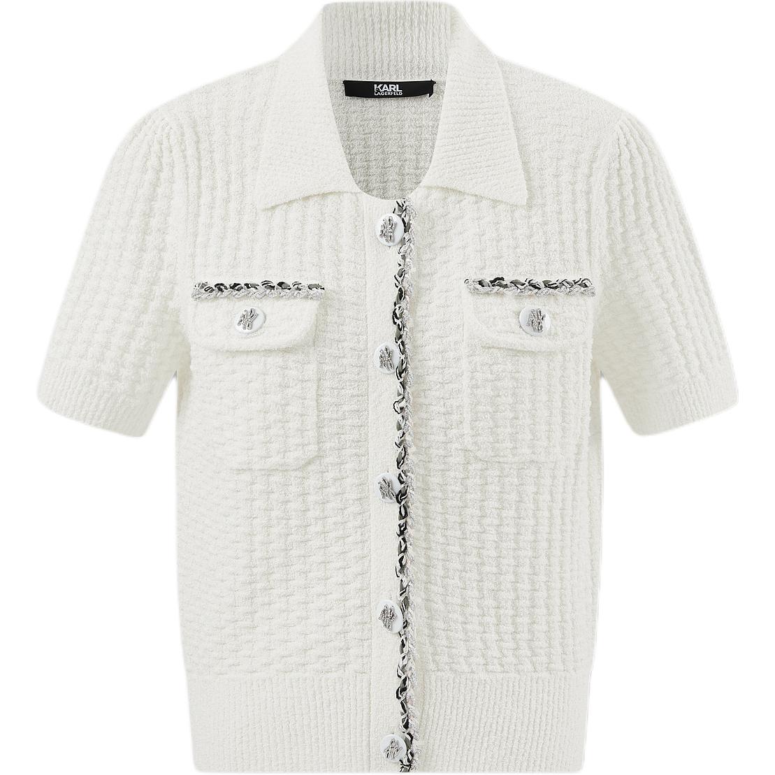 KARL LAGERFELD / Karl Lagerfeld Jeans Карл Лагерфельд Вязаный свитер женский белый
KARL LAGERFELD / Karl Lagerfeld Jeans Карл Лагерфельд Вязаный свитер женский белый