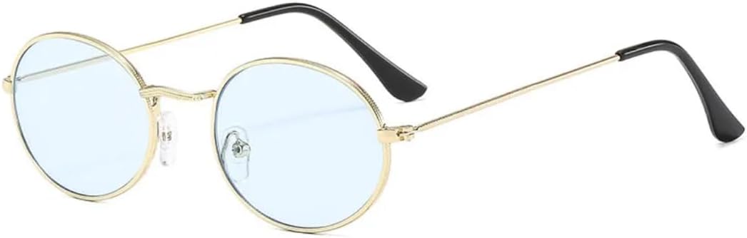 Винтажные металлические овальные солнцезащитные очки для женщин, для активного отдыха, вождения, рыбалки, для мужчин, роскошные, с защитой от УФ-излучения UV400 TVTBBVV, Gold Blue
Винтажные металлические овальные солнцезащитные очки для женщин, для активного отдыха, вождения, рыбалки, для мужчин, роскошные, с защитой от УФ-излучения UV400 TVTBBVV, Gold Blue