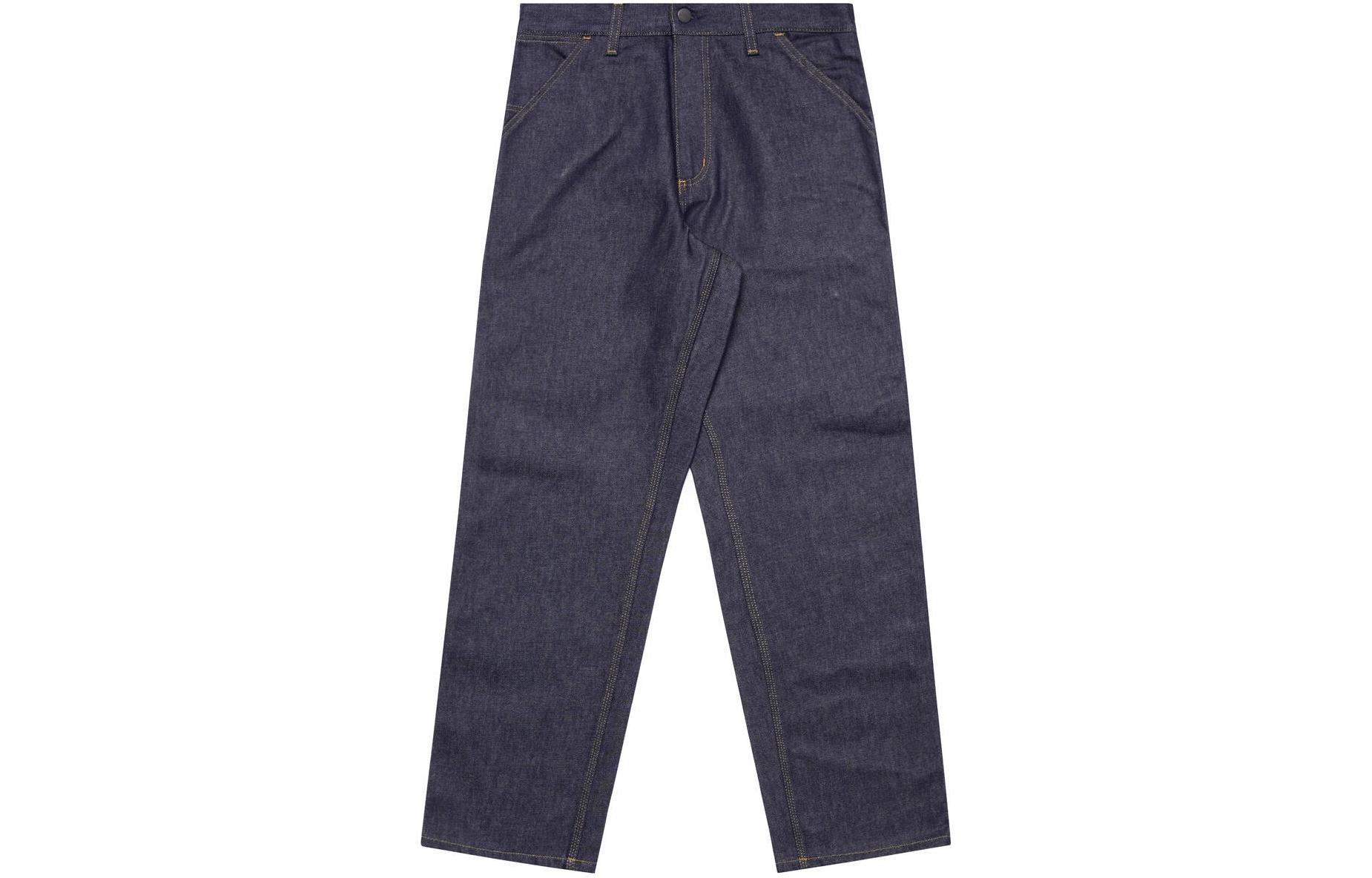 Джинсы с одной накладкой на колене Carhartt WIP, синий
Джинсы с одной накладкой на колене Carhartt WIP, синий